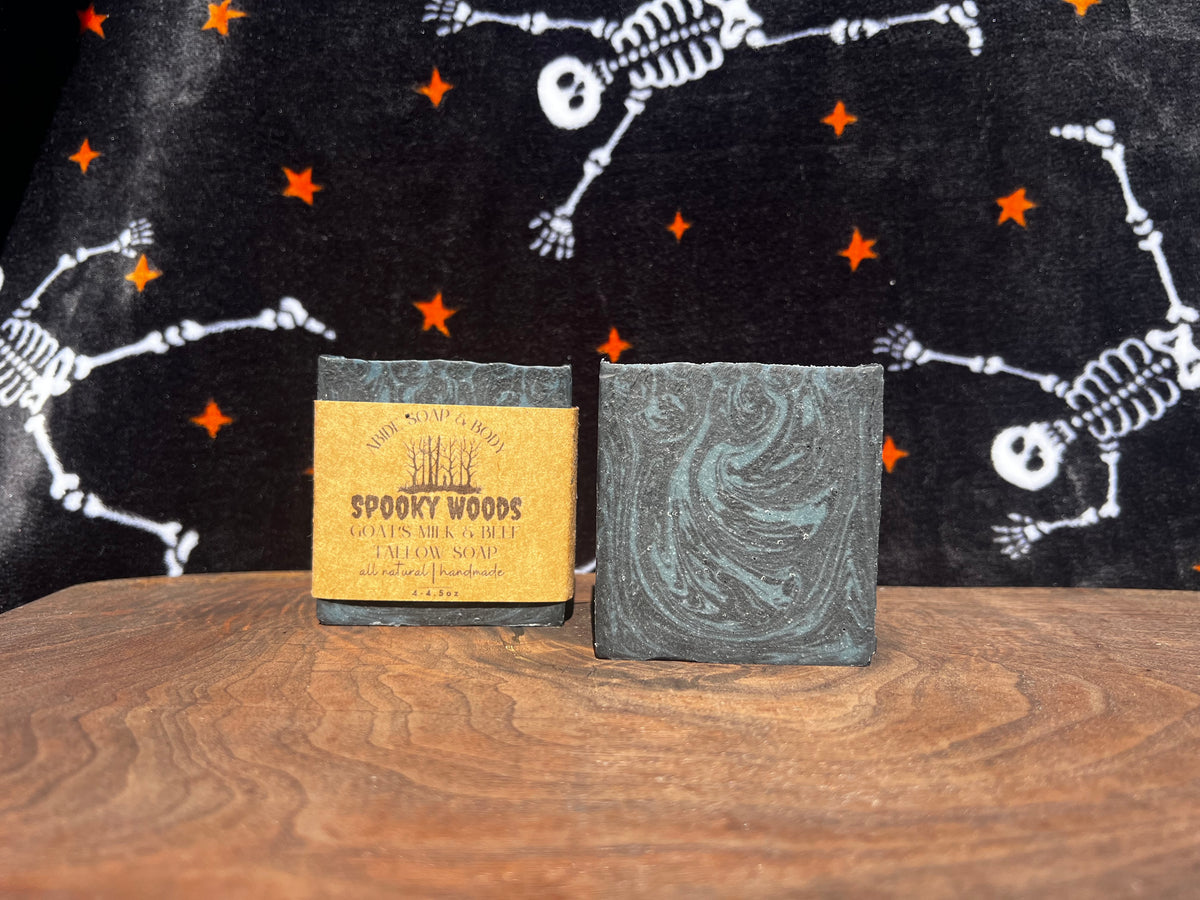 Spooky Woods Goat Milk Soap Bar