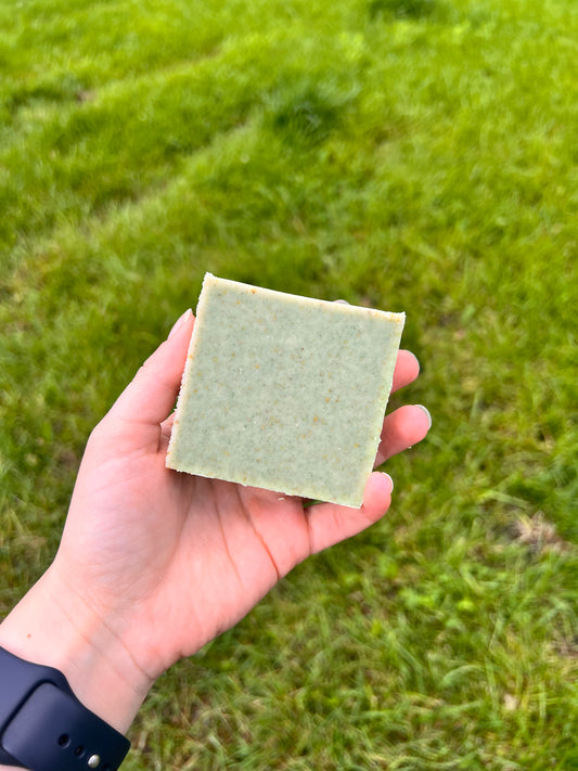 Rosemary Mint Goat's Milk & Beef Tallow Soap Bar