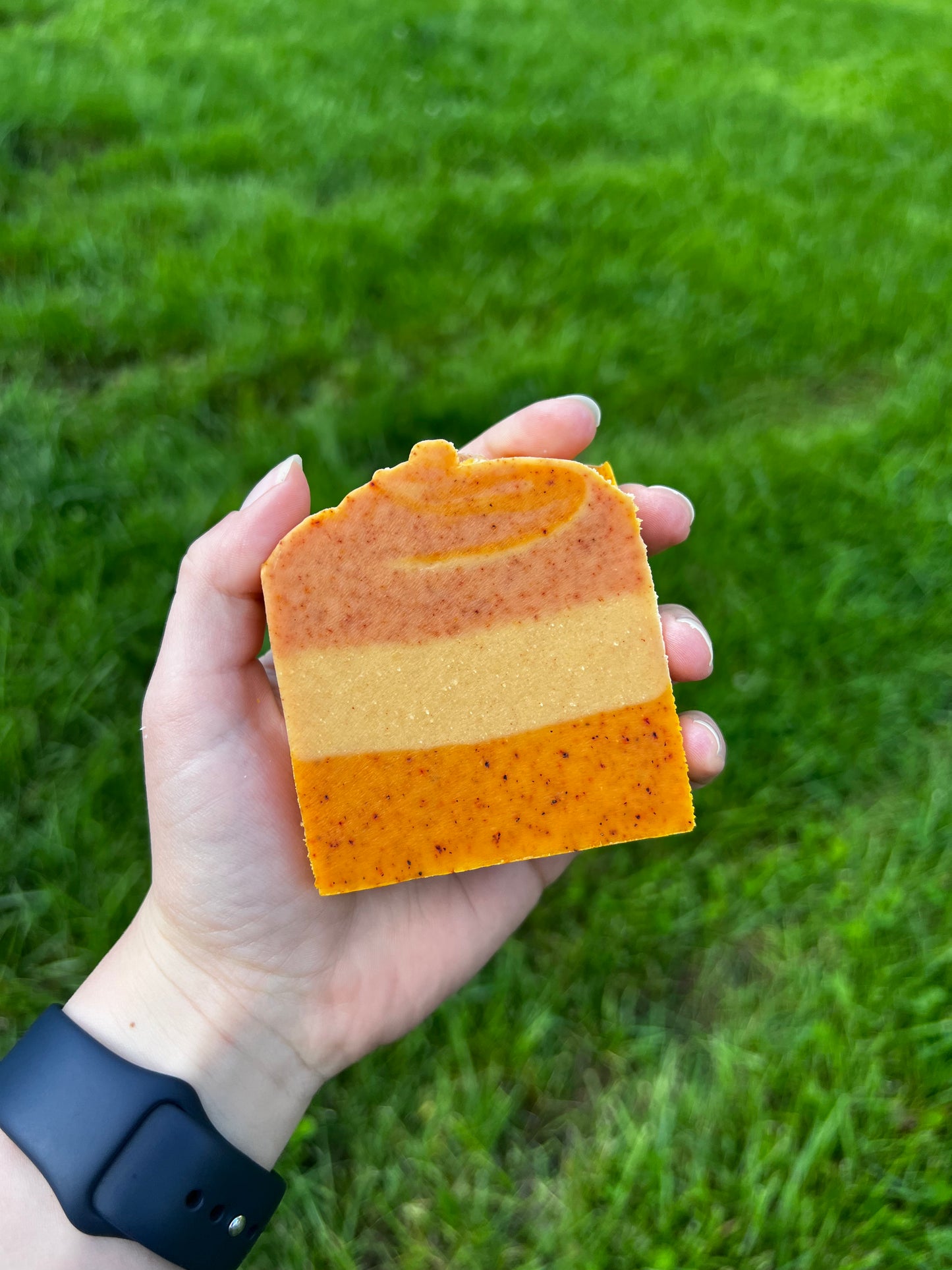 Orange Turmeric Goat's Milk & Beef Tallow Soap Bar