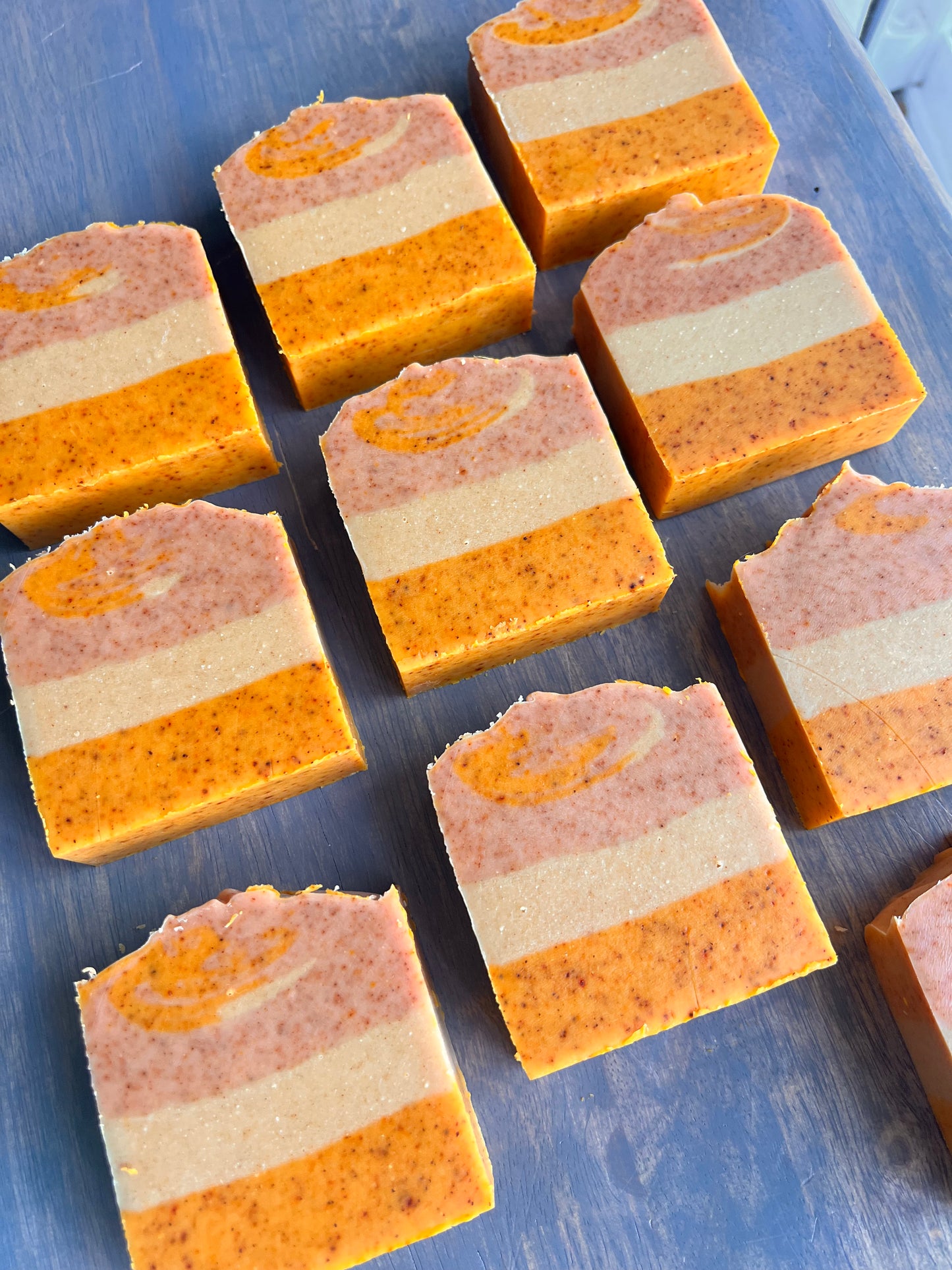 Orange Turmeric Goat's Milk & Beef Tallow Soap Bar
